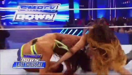 720pHD WWE Smackdown Alicia Fox vs Natalya vs Cam