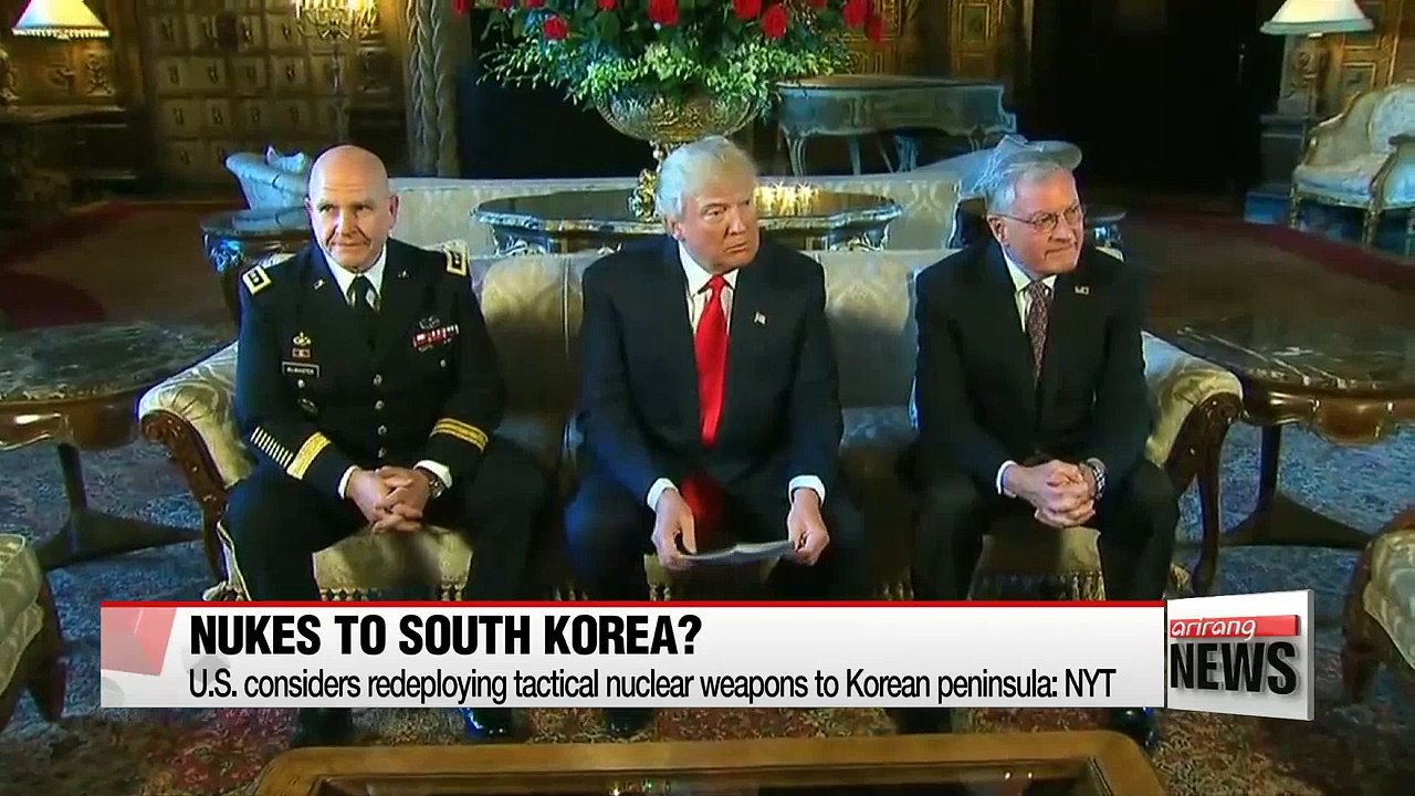 U.S. could redeploy tactical nuclear weapons to S. Korea: NYT