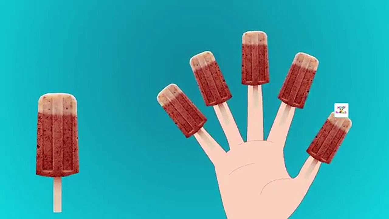 The Finger Family Ice Cream Family Nursery Rhyme | Ice Cream Finger Family Songs