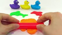 La diversión de Jugar y Aprender los Colores con la plastilina, los Patos y los de Star Wars Moldes Creativos para Niños