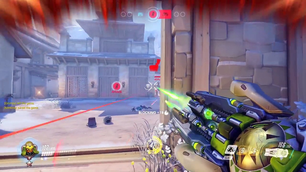 Overwatch Orisa gameplay