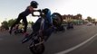 motorcycle stunts girl bike stunts