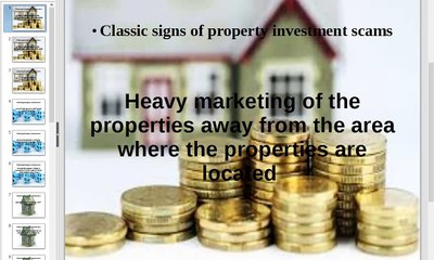 investment property scams