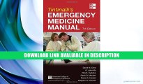 Free ePub Tintinalli s Emergency Medicine Manual 7th Edition (Emergency Medicine (Tintinalli))