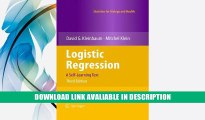 PDF [DOWNLOAD] Logistic Regression: A Self-Learning Text (Statistics for Biology and Health)