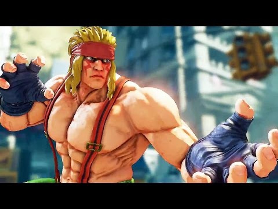 STREET FIGHTER V - Alex Gameplay
