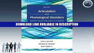 eBook Free Articulation and Phonological Disorders: Speech Sound Disorders in Children (8th