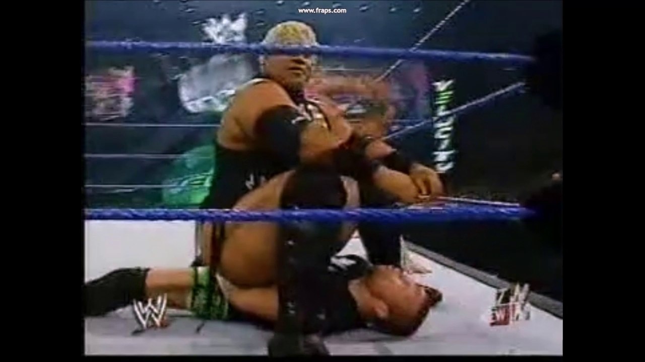 Rikishi squashes Crash Holly