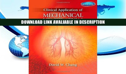 PDF [FREE] Download Clinical Application of Mechanical Ventilation Read Online Free