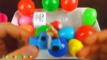 8 Surprise Eggs!!! Awesome Toys from Disney cars Pokemon Haribo Cartoons