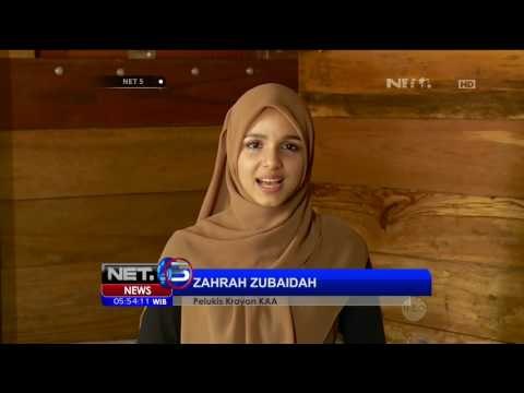 Inspirasi Pagi: Zahrah Zubaidah Pelukis Krayon KAA - NET5