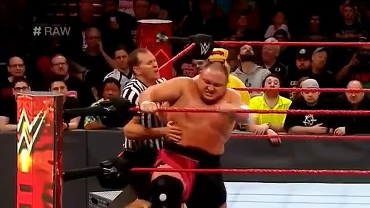 wwe 03 06 2017  wwe 10 feb 2017 Roman Reigns vs Samoa Joe Full Match WWE Raw 6 February 2017