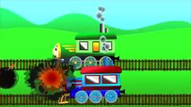 Aprender los colores Thomas Tren Vs Percy Tren de dibujos animados de Video Para Niños y Niños de Tren de Juguetes