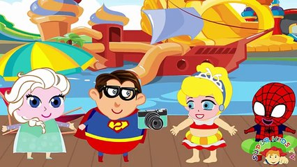 Spiderman and Frozen Elsa Paw Patrol Playlist 2017 ♥ Spiderman and Superman Batman Superhe