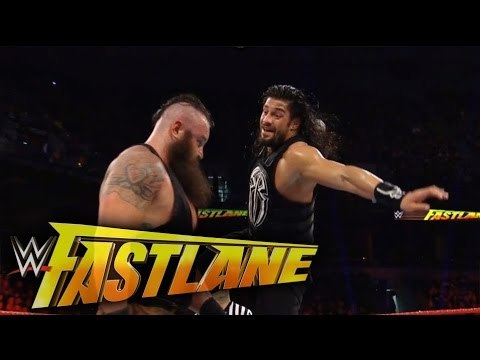 Roman Reigns vs. Braun Strowman Full Match - WWE Fastlane 2017