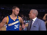 Stephen Curry Postgame Interview | Warriors vs Knicks | March 5, 2017 | 2016-17 NBA Season