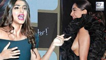 Sonam Kapoor LASHES Out At Media For Her Uncomfortable Dress | LehrenTV