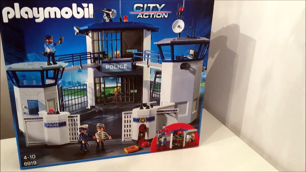 Drive out Unchanged Old man Playmobil Toy Police Headquarters with Prison 6919 unboxing | Playmobil  Nederlands gesprok - Vidéo Dailymotion
