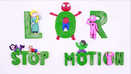 Frozen Elsa Bad baby was shit Jocker superhero in real life  Best Stop Motion by LOR