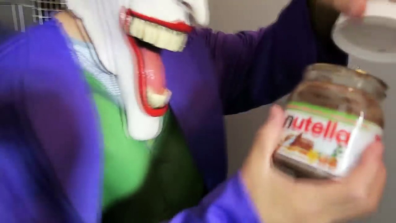 SPIDERMAN vs JOKER POOP PRANK! w/ Pregnant Frozen Elsa Anna Maleficent Pink Spidergirl!Sup