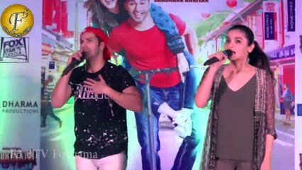 VARUN & ALIA VISIT KORUM MALL,THANE FOR "BADRINATH KI DULHANIA"
