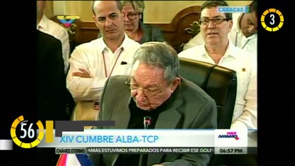 In 60 Seconds: At The Alba Conference Raul Castro Criticizes Trump