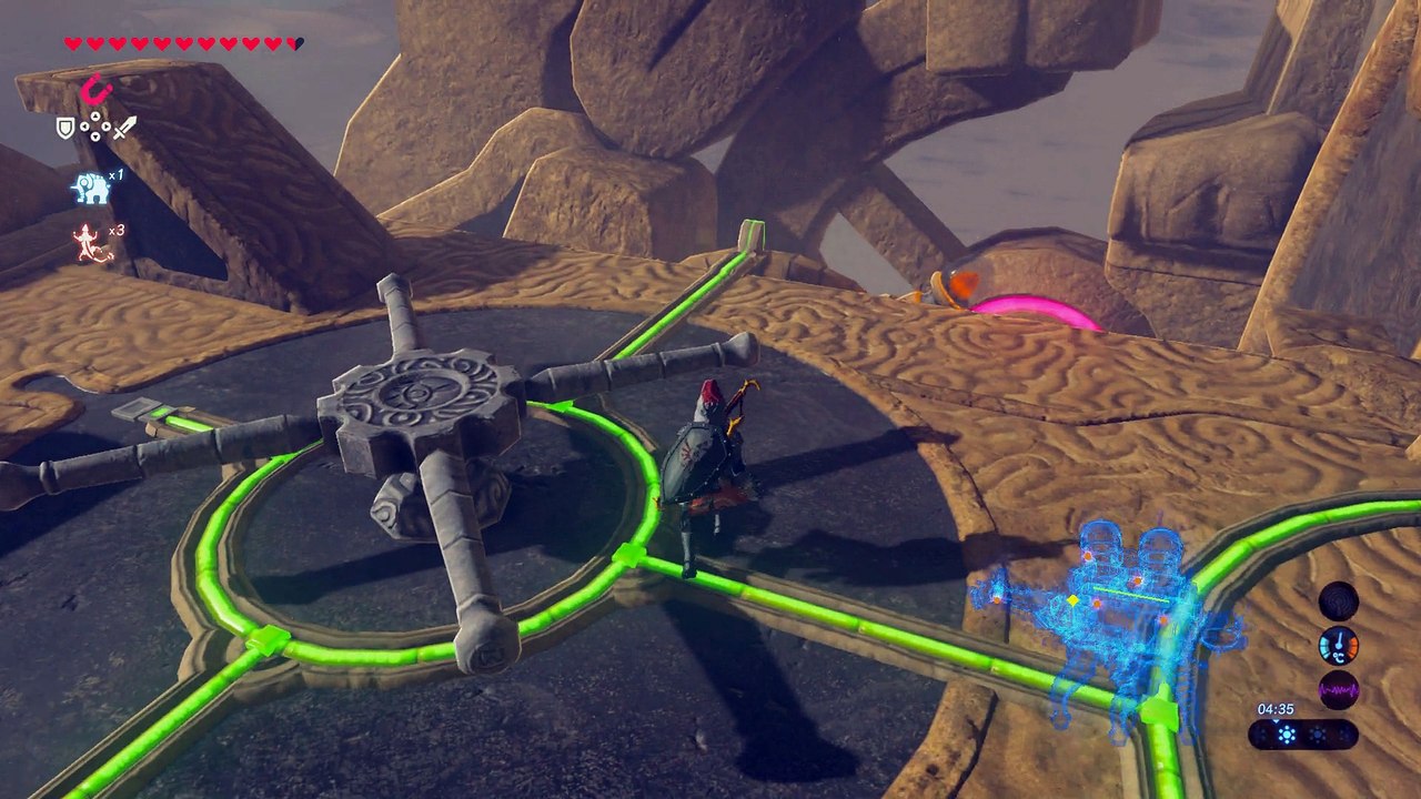 Zelda Breath of the Wild Donjon Gerudo Vah'Naboris terminal 1 Vidéo