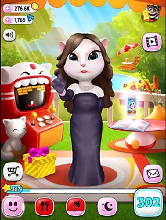 Mi Talking Angela, Juego De Cambio De Imagen