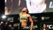 Holly Holm vs. Germaine de Randamie UFC 208 Staredown
