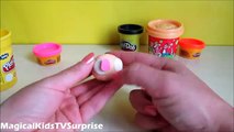 How to make Play-doh Blossom from Power Puff Girls Toys for kids - Play Doh Tutorial