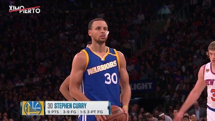 Stephen Curry foire deux lancers de suite !