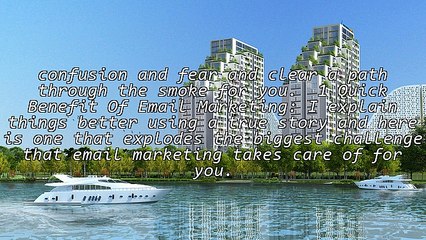 1 Quick Benefit Of Email Marketing