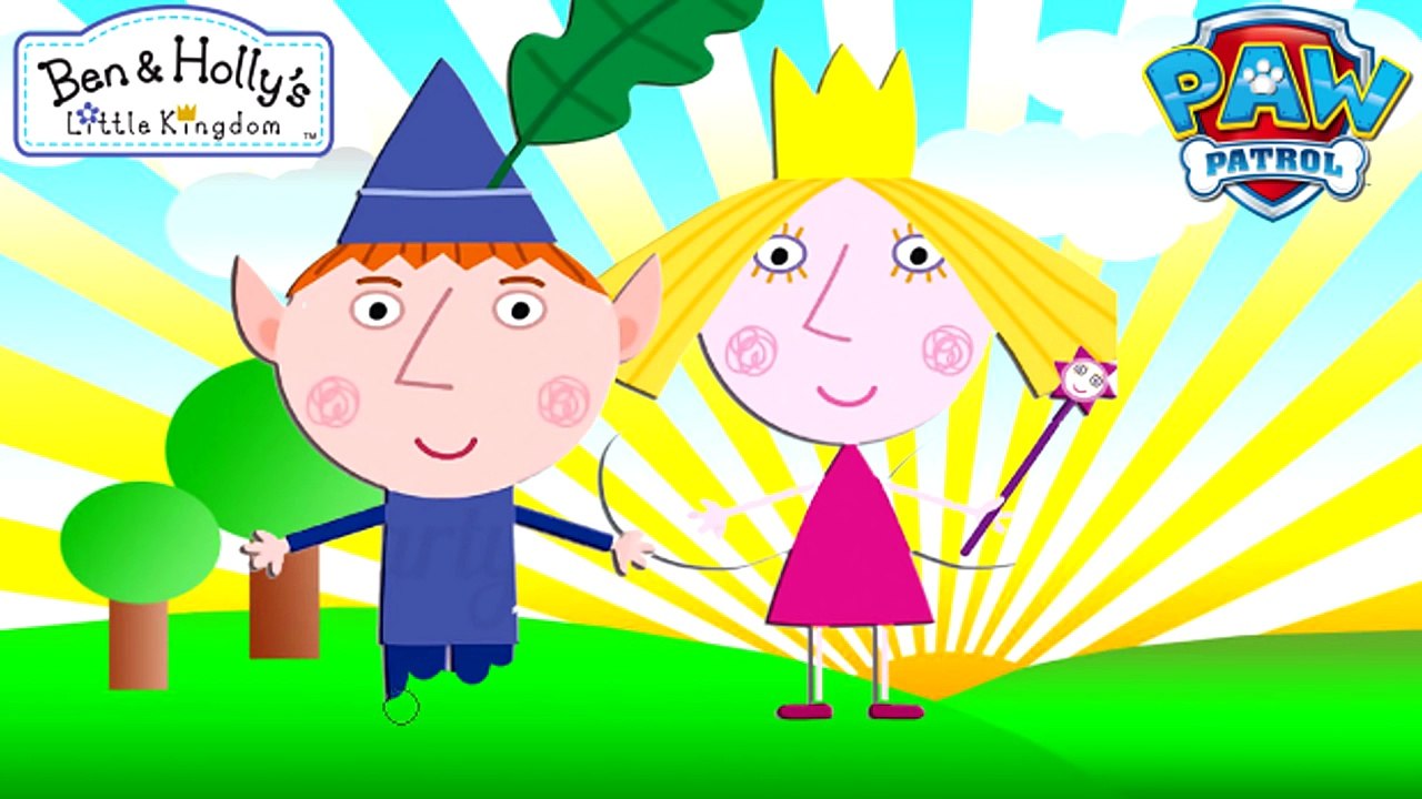 Ben and Hollys Little Kingdom PAW Patrol Fun Coloring Pages for kids