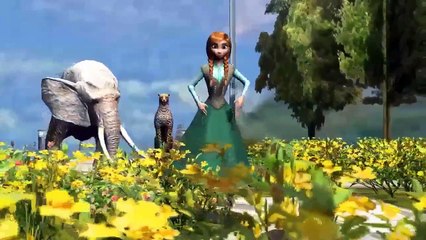 Learn Wild Animals Names Dinosaur Vs King Kong Fight 3D Short Film For Kids Learn Colors W