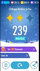Piano Tiles 2 Happy Birthday To You High Score 2829 Piano Tiles 2 Song 10