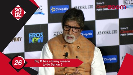 Big B Has A Funny Reason To Do Sarkar 3, Anushka To Feature On Business Magazine Cover