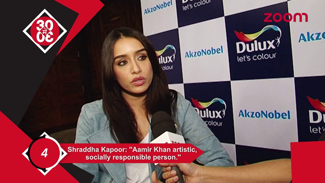 Shraddha Kapoor Praises Aamir Khan, Sonam & Harshvardhan Spotted At International Airport