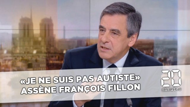Invité de France 2, François Fillon assène qu'il n'est «pas autiste»
