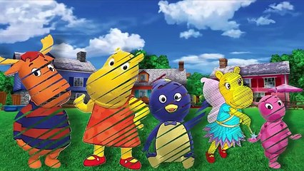 BackYardigans Finger family songs for kids | Nursery Rhymes Popular Animated cartoon