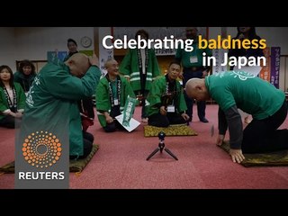 Bald is beautiful, says Japanese social club