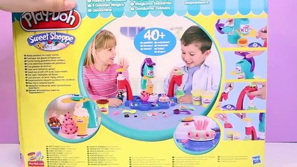 Download Video: PLAY DOH Magic Swirl Ice Cream Shop Playset Sweet Shoppe Sorveteria Fábrica de Sorvetes He