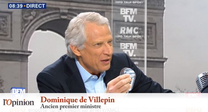 Dominique de Villepin : «François Fillon fait le jeu du Front national»