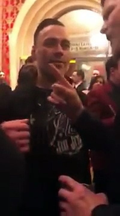 Michael Bisping & Eddie Bravo Altercation After The MMA Awards