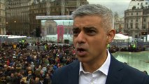 Part premiere, part Trump protest, Londoners gather for Oscar film