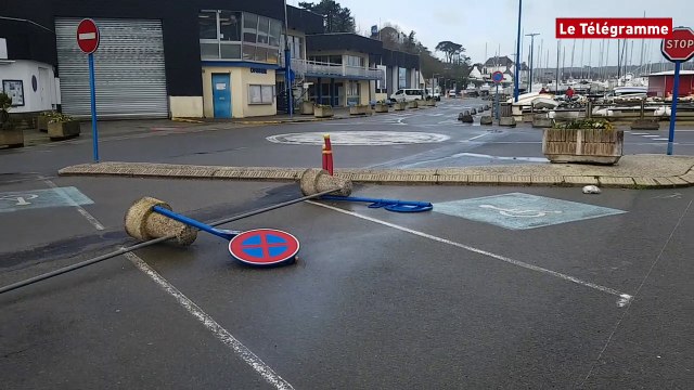 Tempête Zeus. La presqu'île de Crozon sous le vent