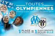 OM-SCO Angers : toutes Olympiennes