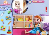 Disney Frozen Games: Elsa Playing With Baby Anna - Kids Games in HD new