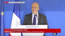 Alain Juppé annonce qu'il ne sera pas candidat