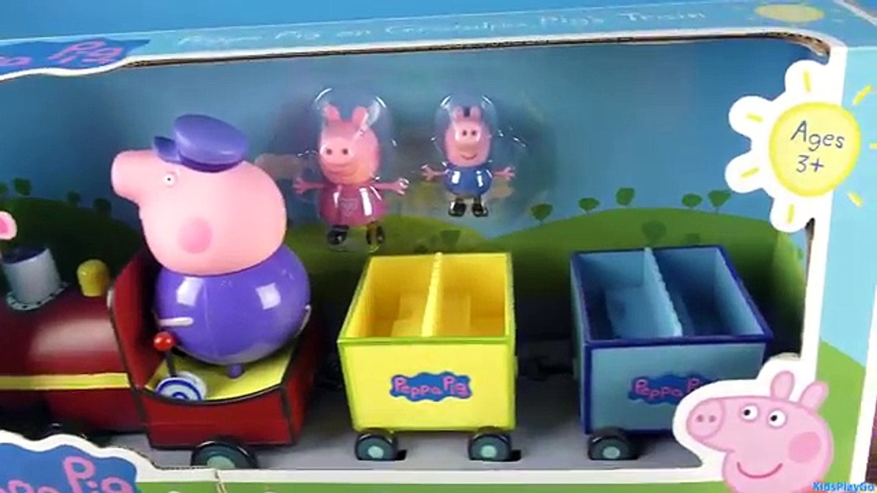 Peppa pig Train Toy Video for Kids