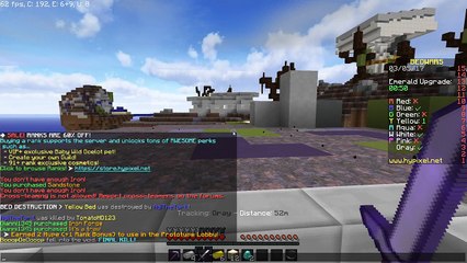 minecraft//Hypixel//Bed wars//we are the winners// 2VS100 !!!!!!